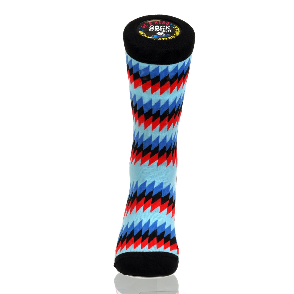 Neon Zig-Zag