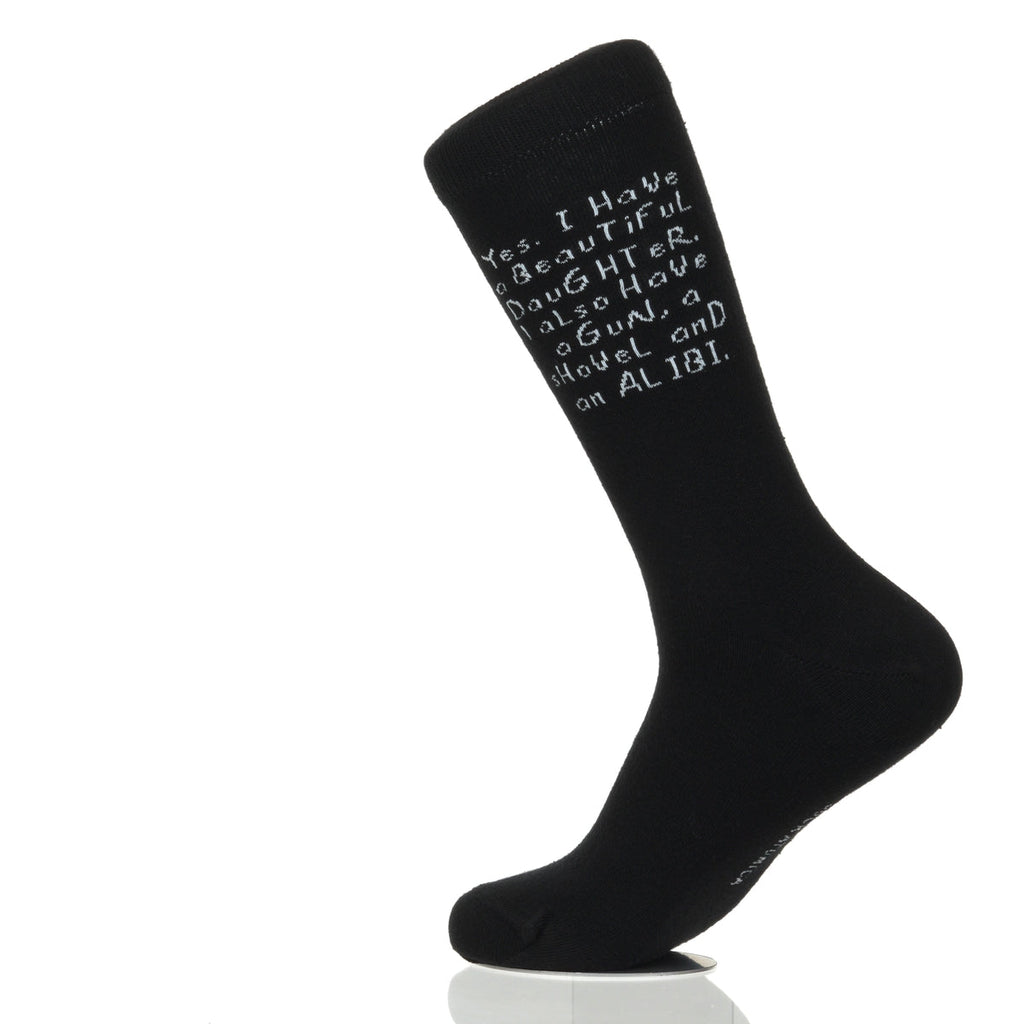 Yes Have Daughter Gun Shovel Alibi