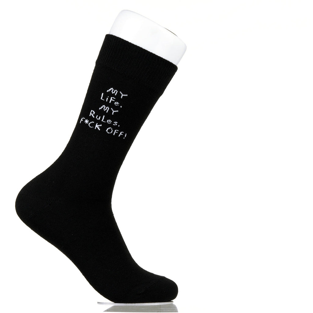 My Life. My Rules. F*ck Off!