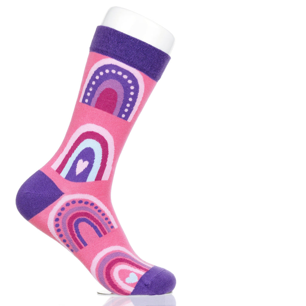 Pastel Purple Rainbows