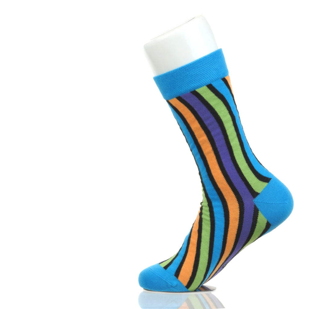 Halloween Fashion Bright Stripes